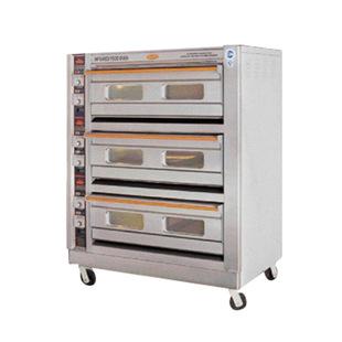 恒联pl-6三层六盘电烘炉(喷涂)商用食品蛋糕面包烤箱/烤炉烘炉